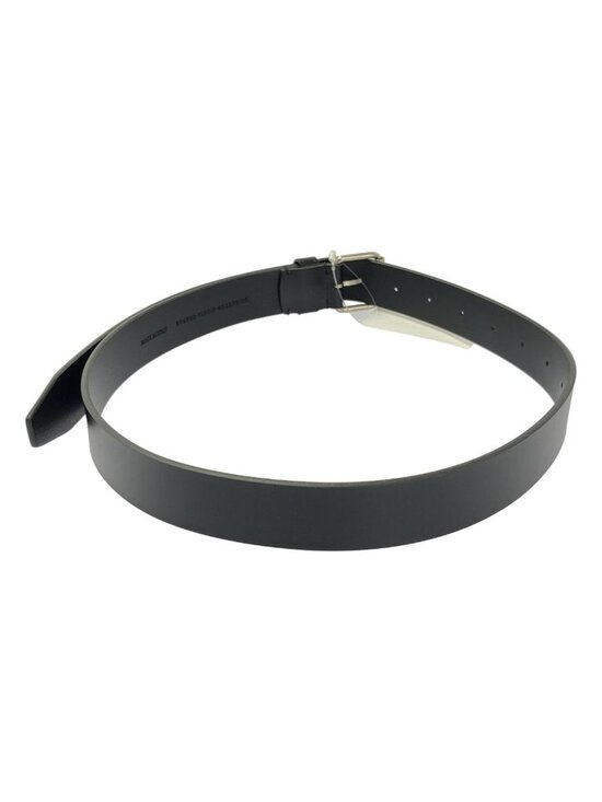 Balenciaga Logo Leather Belt 85 Black main image 4